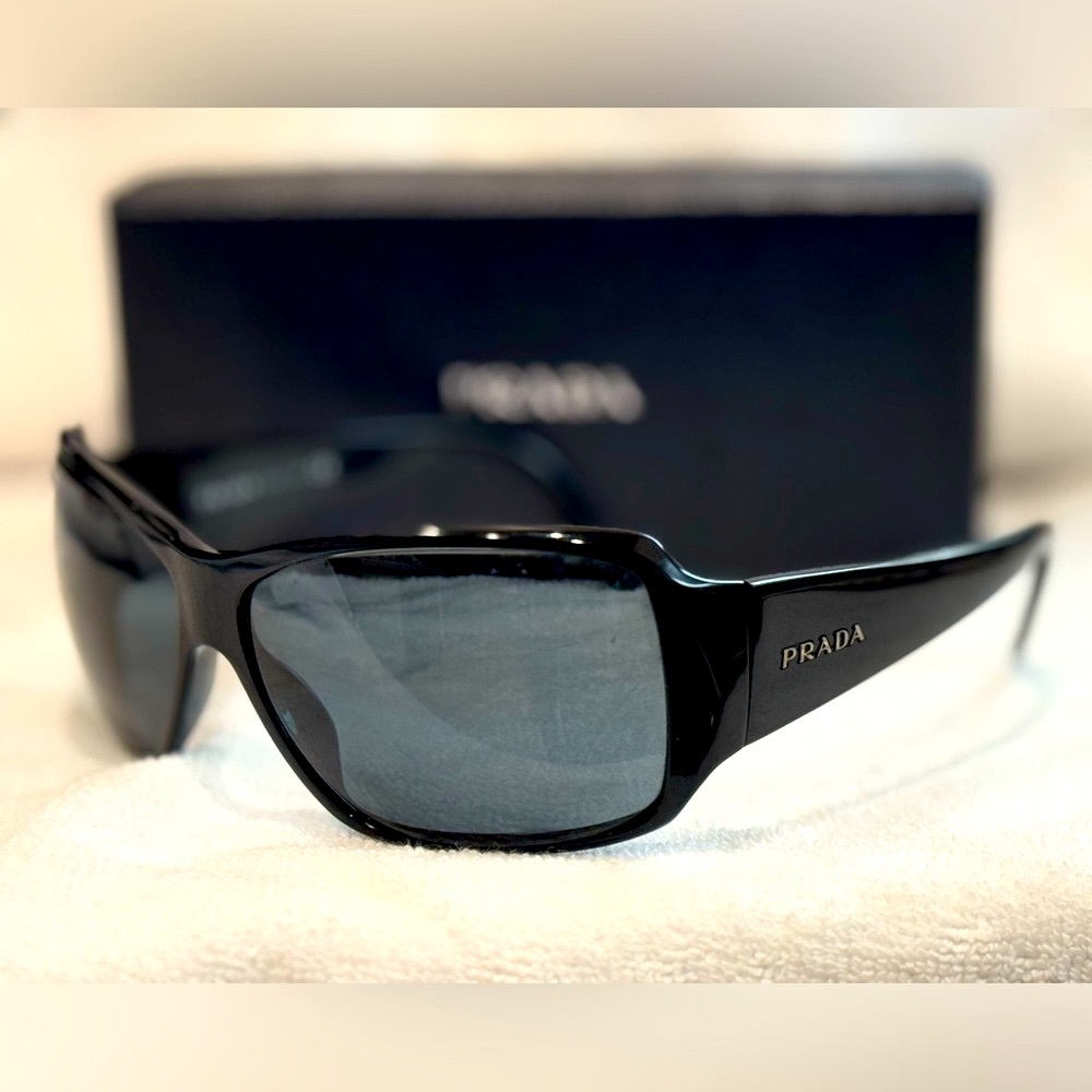 PRADA SPR09G Black Sunglasses - Picture 4 of 8